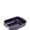 Peugeot Saveurs Plats à Four Plat Four Céramique Rectangle Aubergine 25cm -Poêles et wok Soldes plat four ceramique rectangle aubergine 25cm