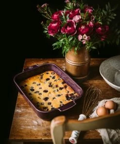 Peugeot Saveurs Plats à Four Plat Four Céramique Rectangle Aubergine 32cm -Poêles et wok Soldes plat four ceramique rectangle aubergine 32cm 1