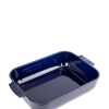 Peugeot Saveurs Plats à Four Plat Four Céramique Rectangle Bleu Profond 32cm -Poêles et wok Soldes plat four ceramique rectangle bleu profond 32cm 3