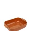 Peugeot Saveurs Plats à Four Plat Four Céramique Rectangle Terracotta 25cm -Poêles et wok Soldes plat four ceramique rectangle terracotta 25cm