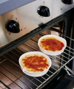 Luminarc Plats à Four Plat Rond à Crème Brûlée Blanc D14cm -Poêles et wok Soldes plat rond a creme brulee blanc d14cm 2