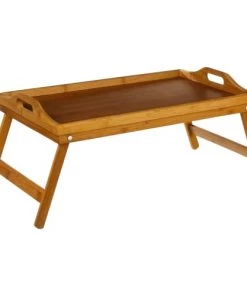 Five Simply Smart Ustensiles De Cuisine Et De Pâtisserie Plateau Petit Déjeuner Au Lit En Bambou - 65.5x30x23cm