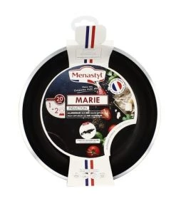 Menastyl Poêles Et Wok Poêle 20 Cm Pour Induction En Aluminium -Poêles et wok Soldes poele 20 cm pour induction en aluminium 1