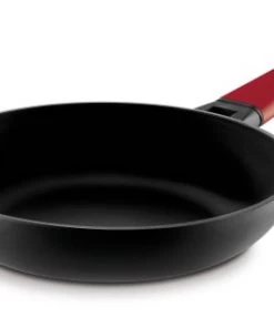 Castey Poêles Et Wok Poêle 20cm Antiadhésif, Fonte D’alu, Manche Amovible, Non Induction