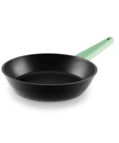 Castey Poêles Et Wok Poêle 24cm Antiadhésif, Fonte D’aluminium, Manche Fixe, Tous Feux
