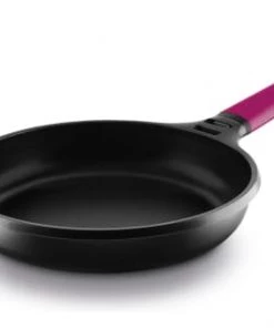 Castey Poêles Et Wok Poêle 26cm Antiadhésif, Fonte D’aluminium, Manche Amovible, Tous Feux