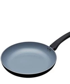 MasterClass Poêles Et Wok Poêle 26cm En Céramique Et Aluminium écologique Noir