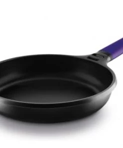 Castey Poêles Et Wok Poêle 28cm Antiadhésif, Fonte D’aluminium, Manche Amovible, Tous Feux