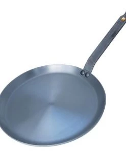 De Buyer Poêles Et Wok Poêle à Crêpes Professionnelle En Fer Minéral 24 Cm