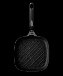 BergHoff Poêles Et Wok Poêle à Griller Carrée Avec Poignée Amovible Gris 24 Cm - Gem -Poêles et wok Soldes poele a griller carree avec poignee amovible gris 24 cm gem 2