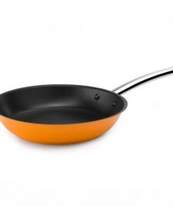 Pujadas Poêles Et Wok Poêle Anti-Adhésive Inox Ø 20cm Jaune