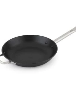 BOJ Poêles Et Wok Poêle Avec Anse Et Poignée En Fonte Revêtue De Téflon D30cm