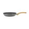 Menastyl Poêles Et Wok Poêle Avec Poignée En Aluminium Et Bois 24 Cm -Poêles et wok Soldes poele avec poignee en aluminium et bois 24 cm