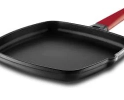Castey Poêles Et Wok Poêle Carrée Lisse 27x27cm Antiadhésif, Fonte D'alu, Non Induction -Poêles et wok Soldes poele carree lisse 27x27cm antiadhesif fonte d alu non induction 4