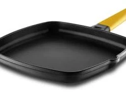 Castey Poêles Et Wok Poêle Carrée Lisse 27x27cm Antiadhésif, Fonte D'alu, Non Induction -Poêles et wok Soldes poele carree lisse 27x27cm antiadhesif fonte d alu non induction 5