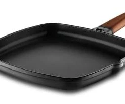 Castey Poêles Et Wok Poêle Carrée Lisse 27x27cm Antiadhésif, Fonte D'alu, Non Induction -Poêles et wok Soldes poele carree lisse 27x27cm antiadhesif fonte d alu non induction 7