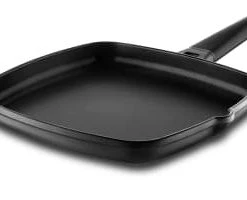 Castey Poêles Et Wok Poêle Carrée Lisse 27x27cm Antiadhésif, Fonte D'alu, Non Induction -Poêles et wok Soldes poele carree lisse 27x27cm antiadhesif fonte d alu non induction 8