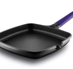 Castey Poêles Et Wok Poêle Carrée Lisse 27x27cm Antiadhésif, Fonte D’aluminium, Tous Feux -Poêles et wok Soldes poele carree lisse 27x27cm antiadhesif fonte d aluminium tous feux 23