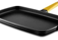 Castey Poêles Et Wok Poêle Carrée Lisse 40x25cm Antiadhésif, Fonte D'alu, Non Induction -Poêles et wok Soldes poele carree lisse 40x25cm antiadhesif fonte d alu non induction 11