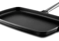 Castey Poêles Et Wok Poêle Carrée Lisse 40x25cm Antiadhésif, Fonte D'alu, Non Induction -Poêles et wok Soldes poele carree lisse 40x25cm antiadhesif fonte d alu non induction 9