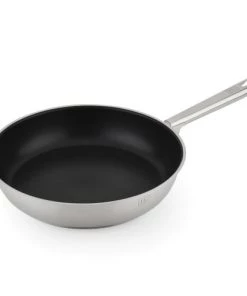 BOJ Poêles Et Wok Poêle En Acier Inoxydable Recouverte De Téflon D28cm
