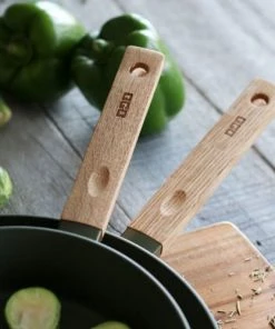 OGO Living Poêles Et Wok Poêle En Aluminium Forgé Kaki 20cm -Poêles et wok Soldes poele en aluminium forge kaki 20cm 4