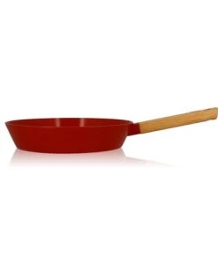 OGO Living Poêles Et Wok Poêle En Aluminium Forgé Paprika 28cm