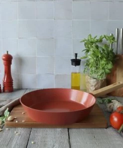 OGO Living Poêles Et Wok Poêle En Aluminium Forgé Paprika 28cm -Poêles et wok Soldes poele en aluminium forge paprika 28cm 3