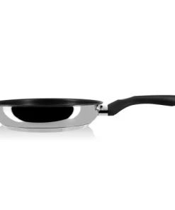 Menastyl Poêles Et Wok Poêle En Inox 24 Cm