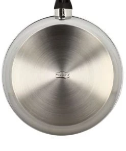 Menastyl Poêles Et Wok Poêle En Inox 28 Cm -Poêles et wok Soldes poele en inox 28 cm 5