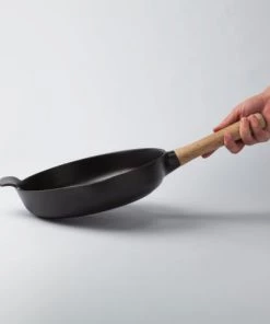 BergHoff Poêles Et Wok Poêle Fonte De Fer Noir 26 Cm - Ron -Poêles et wok Soldes poele fonte de fer noir 26 cm ron 5