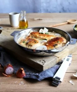 Cristel Poêles Et Wok Poêle Haute Inox Amovible 24cm 7 Cristel Poêles Et Wok Poêle Haute Inox Amovible 24cm -Poêles et wok Soldes poele haute inox amovible 24cm 2