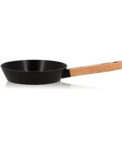 OGO Living Poêles Et Wok Poêle Induction En Aluminium Et Bois 20 Cm
