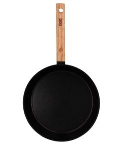 OGO Living Poêles Et Wok Poêle Induction En Aluminium Et Bois 24 Cm -Poêles et wok Soldes poele induction en aluminium et bois 24 cm 5