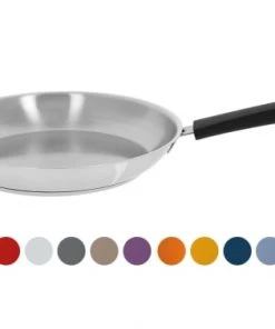 Cristel Poêles Et Wok Poêle Inox 24cm -Poêles et wok Soldes poele inox 24cm 7