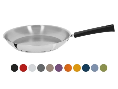 Cristel Poêles Et Wok Poêle Inox 28cm 4 Cristel Poêles Et Wok Poêle Inox 28cm – Image 2