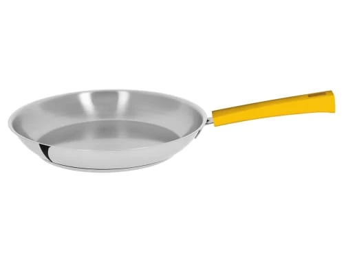 Cristel Poêles Et Wok Poêle Inox 28cm 3 Cristel Poêles Et Wok Poêle Inox 28cm