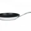 Cristel Poêles Et Wok Poêle Inox Anti-adhérent Revêtue Fixe 24cm -Poêles et wok Soldes poele inox anti adherent revetue fixe 24cm