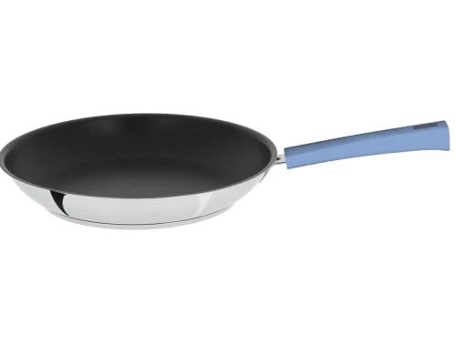 Cristel Poêles Et Wok Poêle Inox Avec Anti-adhérent Revêtue 20cm 3 Cristel Poêles Et Wok Poêle Inox Avec Anti-adhérent Revêtue 20cm
