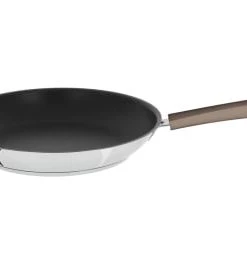 Cristel Poêles Et Wok Poêle Inox Avec Anti-adhérent Revêtue 20cm -Poêles et wok Soldes poele inox avec anti adherent revetue 20cm 2
