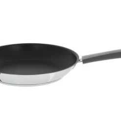 Cristel Poêles Et Wok Poêle Inox Avec Anti-adhérent Revêtue 28cm -Poêles et wok Soldes poele inox avec anti adherent revetue 28cm 11