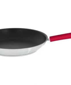 Cristel Poêles Et Wok Poêle Inox Avec Anti-adhérent Revêtue 28cm