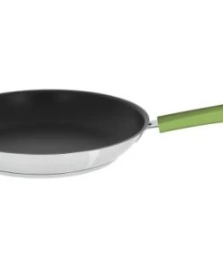 Cristel Poêles Et Wok Poêle Inox Avec Anti-adhérent Revêtue 28cm