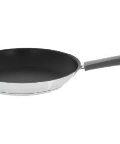 Cristel Poêles Et Wok Poêle Inox Avec Anti-adhérent Revêtue 28cm