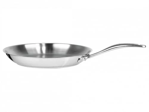 Cristel Poêles Et Wok Poêle Inox Fixe 24cm 3 Cristel Poêles Et Wok Poêle Inox Fixe 24cm