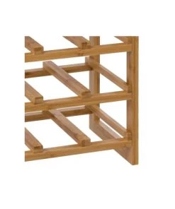 Five Simply Smart Ustensiles De Cuisine Et De Pâtisserie Porte Bouteilles En Bambou 12 Bouteilles - 35x24x47cm -Poêles et wok Soldes porte bouteilles en bambou 12 bouteilles 35x24x47cm 2
