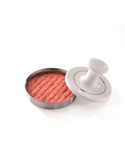 GEFU Ustensiles De Cuisine Et De Pâtisserie Presse à Steak Haché Et Hamburger En Acier Inoxydable Argent -Poêles et wok Soldes presse a steak hache et hamburger en acier inoxydable argent 2