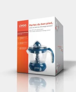 Livoo Ustensiles De Cuisine Et De Pâtisserie Presse-agrumes électrique En Plastique Bleu -Poêles et wok Soldes presse agrumes electrique en plastique bleu 5