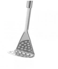 Wadiga Ustensiles De Cuisine Et De Pâtisserie Presse-purée En Acier Inoxydable Et Bois Hêtre -Poêles et wok Soldes presse puree en acier inoxydable et bois hetre 1