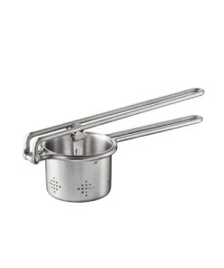 GEFU Ustensiles De Cuisine Et De Pâtisserie Presse-purée Et Presse-fruits Rond En Acier Inoxydable Argent